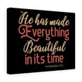 thumbnail image 4 of Scripture Walls Beautiful In Its Time Ecclesiastes 3:11 Christian Wall Art Bible Verse Print Ready To Hang Unframed, 4 of 7