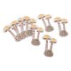 thumbnail image 1 of Parches de hongos parches para coser hongos DIY algodón multiusos fácil de usar para sombrero para vestido ANGGREK Otros, 1 of 8