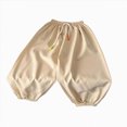 thumbnail image 4 of Gibobby Boys Pants Toddler Boys Pants Classic Casual Pants For 12 Months 2T 3T 4T 5T Boys Stripe Elastics Waist Fall Winter Trousers Toddler Boys Winter Pants(11-12 Years,Khaki), 4 of 5