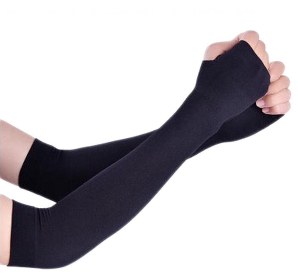 1 Pair UV Sun Protection Cooling Arm Sleeves, Long Sun Protective
