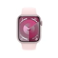 thumbnail image 2 of Smartwatch Apple Series 9 (GPS) Caja de aluminio Rosa 45MM correa deportiva Rosa talla S/M, 2 of 4