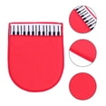 thumbnail image 2 of GOOHOCHY Paño de limpieza útil Guante de paño de limpieza suave de microfibra para piano (rojo), 2 of 7