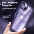 thumbnail image 6 of XGeek Tempered Glass Screen Protectors TPU Slim Case with 2 Camera Lens iPhone 14 Plus, Clear, 6 of 9