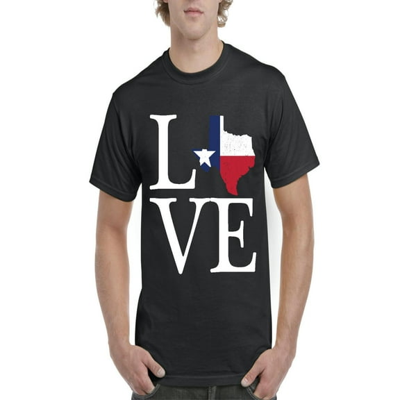 NIB - Men's T-Shirt Short Sleeve - Texas Flag