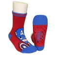 thumbnail image 7 of Marvel Avengers Kids 6 Pack Grip Bottom Socks 5-7 Yr Old, 7 of 7
