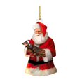 thumbnail image 2 of Adorno navideño para perro salchicha BLESIY colgante para coche Estilo G, 2 of 8