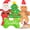 4pack Christmas, variant on 5 Pack Tough Dog Toys Stuffed Squeaky Dog Toys Assortment Plush Animal Dog Toy Value Bundle Puppy Pet Dog Toys for Small Medium Large Dogs