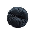 thumbnail image 1 of Cojín Decorativo Redondo ALTEREGO DESIGN Terciopelo Negro, 1 of 3