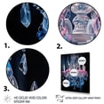thumbnail image 3 of Designart "Chandelier euphony In Contrasts III" Glam Floater Framed Canvas Wall Art, 3 of 7