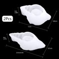 thumbnail image 3 of 2 uds espejo estéreo concha molde de silicona Diy caja de almacenamiento de carcasa de cristal Afortunado Sencillez, 3 of 5