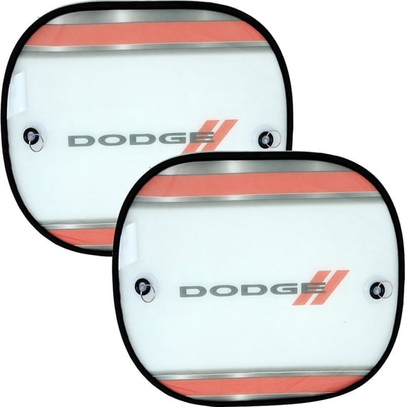 NEW 2 piece Side Passenger Sun Shade Elite Logo Windshield MESH sunshade for DODGE car truck suv van