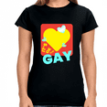 thumbnail image 1 of It's OK to Be Gay Equality Gay Pride Rainbow Gay Rights LGBT Womens Shirts, 1 of 6