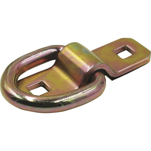 CargoSmart Locking Anti-Rattle D-Ring, 5000-Lb. Capacity, 3/8in., Model# 6554
