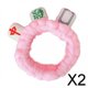 thumbnail image 1 of 2 Diademas Mahjong para Maquillaje SPA, Diadema de Franela Suave para Ducha, Yoga, Niñas 2 piezas, 1 of 8