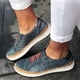 thumbnail image 2 of XIHAHA, zapatillas sin cordones para mujer, mocasines poco profundos, zapatos vulcanizados, zapatos informales calados transpirables para mujer, zapatos individuales para mujer, 2 of 5