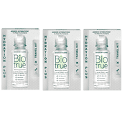 3 Pack - Biotrue Contact Lens Solution, Multi-Purpose Solution for Soft Contact Lenses, Lens Case Included, 2 FL OZ Travel Size