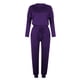 thumbnail image 4 of ICHUANYI Clearance Women's Two-Piece Casual Pants Sets Long Sleeve Wear Sports Suit(Purple, L) ICHUANYI WER2023080806945, 4 of 6