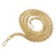 thumbnail image 4 of Cadena de Bolso de Metal Cruzado con Correa para El Hombro en Tono Dorado de 128 Cm para Reemplazo de Bricolaje Zulema Cadena de bolsa de bricolaje, 4 of 8