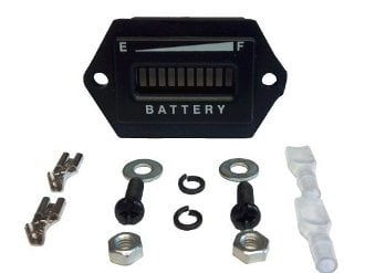 golf cart battery meter installation golf cart battery meter installation