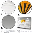 thumbnail image 3 of Designart "The Yellow Hot Air Balloon Adventure II" Transportation Floater Framed Canvas Wall Art, 3 of 7
