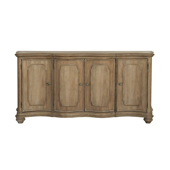 Weston Hills 4 Door Wood Buffet in Brown Finish by Pulaski Furniture
