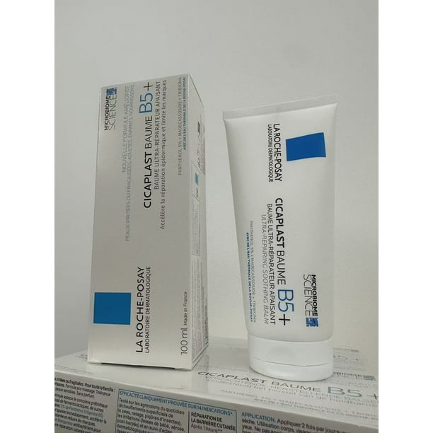 La Roche-Posay Cicaplast Baume B5+ 100ml – Soothing Repair Balm with Panthenol & Madecassoside | For Dry, Irritated & Sensitive Skin