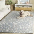 thumbnail image 3 of SAFAVIEH Marquee Lucille Floral Area Rug, Blue/Grey, 4' x 6', 3 of 11