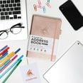 thumbnail image 4 of Clever Fox Address Book, Rose Gold, 120 Pages, 4 of 7