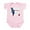 Petal Pink, variant on CafePress - Georgialbd Infant Bodysuit - Baby Light Bodysuit, Size Newborn - 24 Months