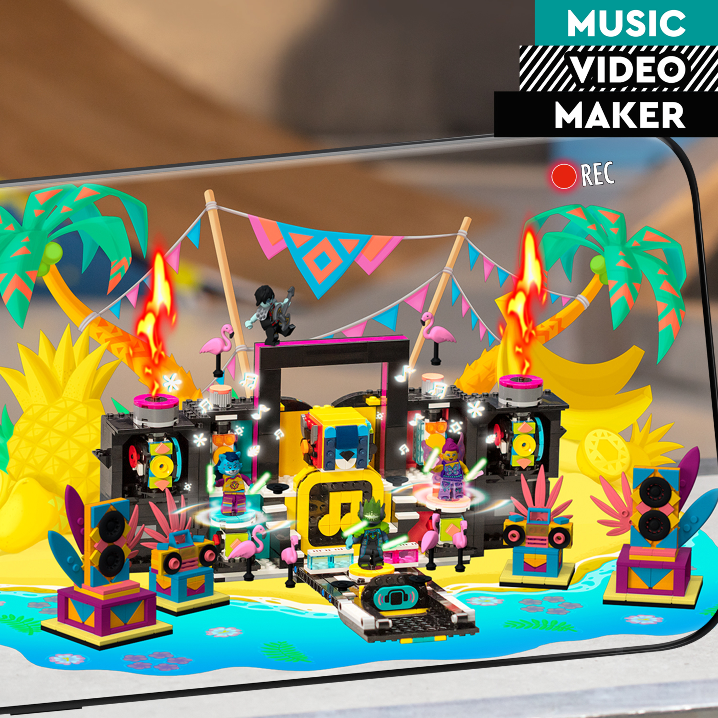 LEGO VIDIYO The Boombox 43115 Inspire Kids to Direct and Star in Their Own Music Videos (996 Pieces) - image 3 of 7