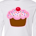 thumbnail image 4 of Inktastic Cupcake Long Sleeve Youth T-Shirt, 4 of 5