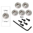 thumbnail image 2 of Almencla Router Bit Bearing for Milling Cutter Inner 4.76mm O.D. 12.7mm 5pcs Inner 4.76mm Outer 12.7mm, 2 of 6