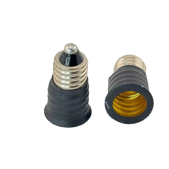 Rebaydo 2pcs E11 Male To E12 Female Converter Adapter