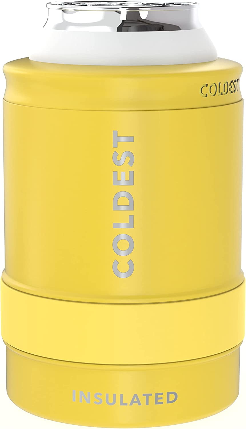 COLDEST Standard Can Cooler for Beer, Soda, Sparkling Water, Vacuum