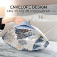 thumbnail image 4 of Yayeee Pillowcase Standard Size Set of 2 Satin Wrinkle Resistant Pillow Case, Snowy Winter, 4 of 8