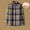 Khaki, variant on Men's Cotton Flannel Shirt Jacket Fleece Lined Long Sleeve Plaid Shirt for Men