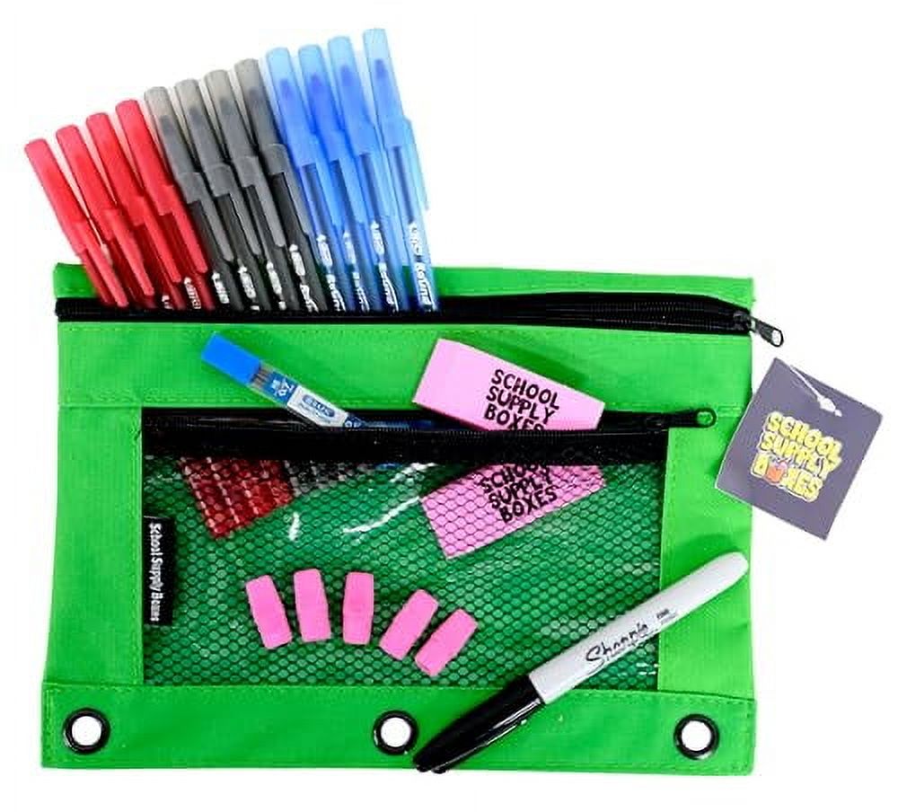 Paquete Definitivo para Preparatoria y Universidad | 1 Caja - 93 Piezas por Caja | Cajas de Útiles Escolares - Esenciales para el Regreso a Clases 7