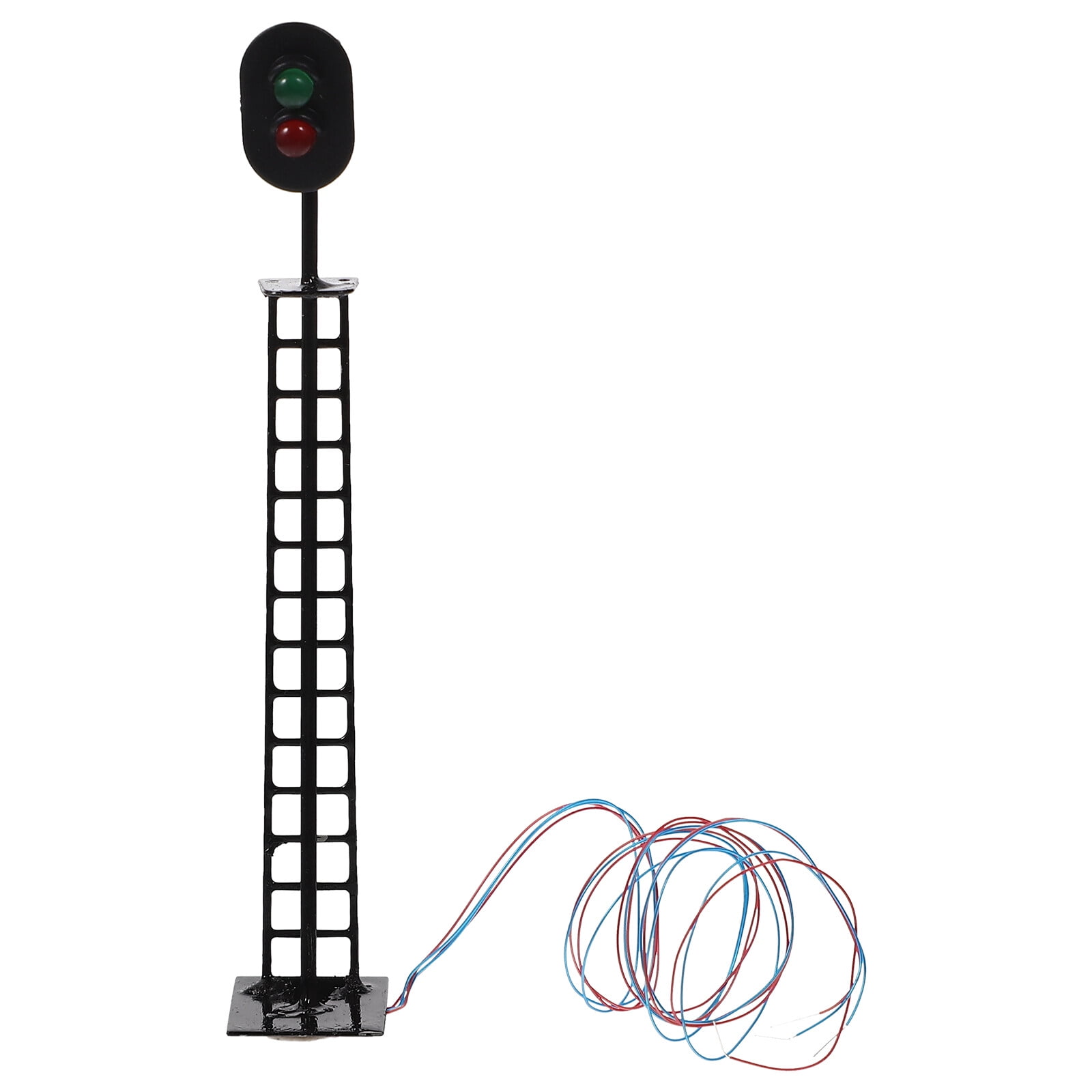 Realistic Railroad Block Signal Light Model Mini Railroad Layout
