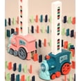 thumbnail image 3 of 60 Pcs Blocs de Train Électrique Domino Ensemble Trains Colorés Amusants, 3 of 5