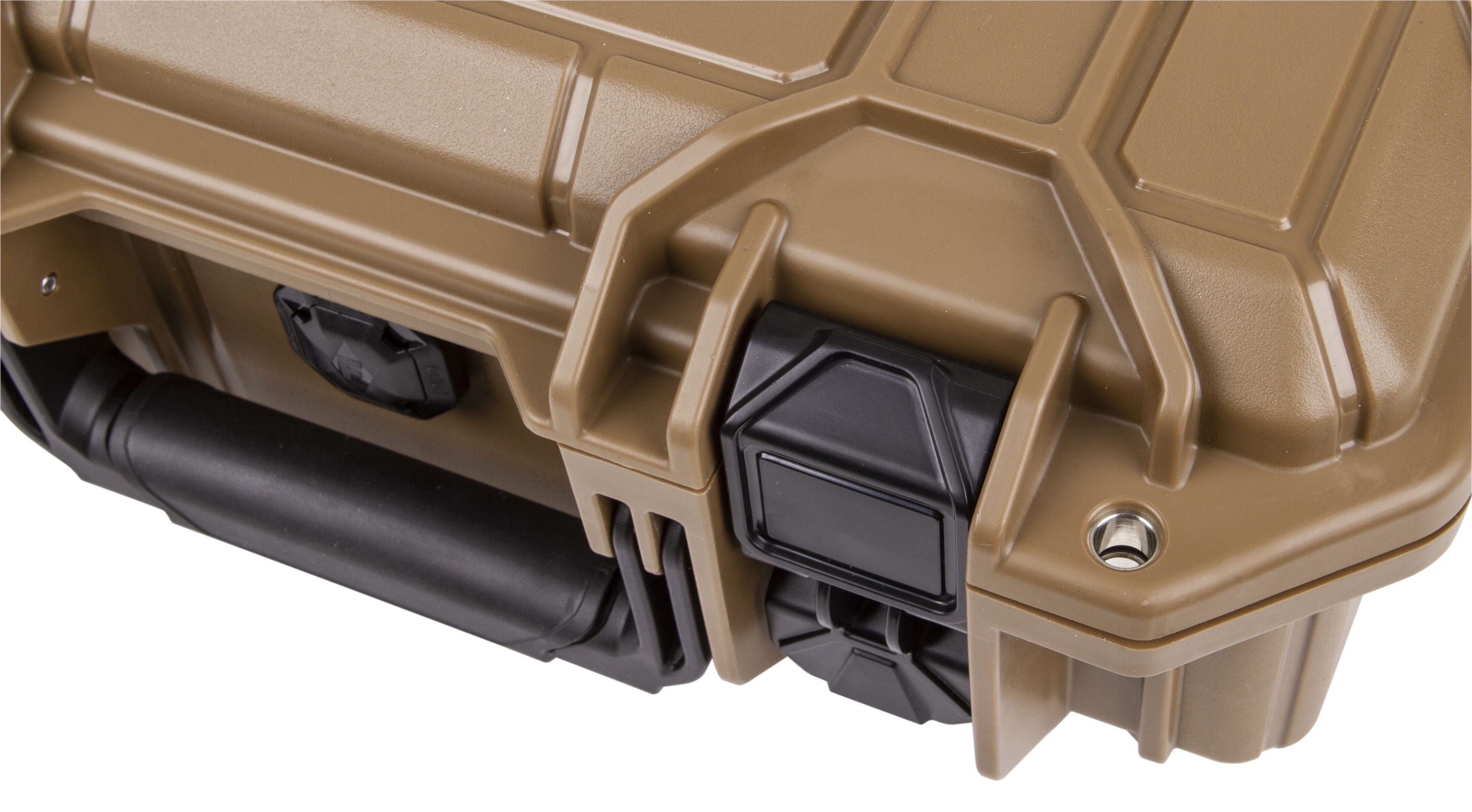 Flambeau Outdoors, Zerust Range Locker HD Pistol Case, Tan, 1 Piece, 19 inches, 1312ZRSN, Plastic