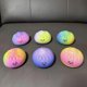thumbnail image 5 of Dumpling Squishies Mystery Set with Steamer Box, Super Mega Rainbow Dumplings, Jumbo Sensory Stress Relief Fidget Toy, Giant Pink Dumpling Squishies Stress Ball for Anxiety Relief for Adults and Teen, 5 of 7