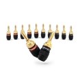 thumbnail image 1 of Cerrojo tipo banana Plugs SW-29863-6, 6 pares, chapado en oro, 1 of 9