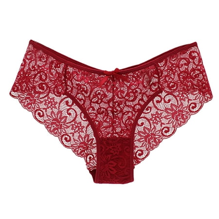

VerPetridure Women s Bikini Brief Underwear Thongs for Women Panties Women Sexy Lace Underwear Lingerie Thongs Panties Ladies Underwear Underpants