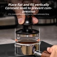thumbnail image 3 of Tignapoo Adjustable Depth Coffee Tamper with 30lbs Constant Force, Walnut Wood Handle, 304 Stainless Steel Base, 51mm Flat Bottom, Detachable Design for Easy Cleaning, 3 of 7