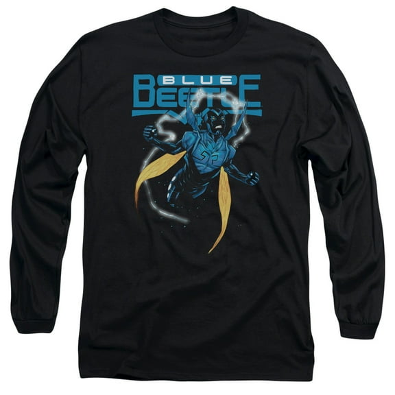 Jla - Blue Beetle - Long Sleeve Shirt - Large