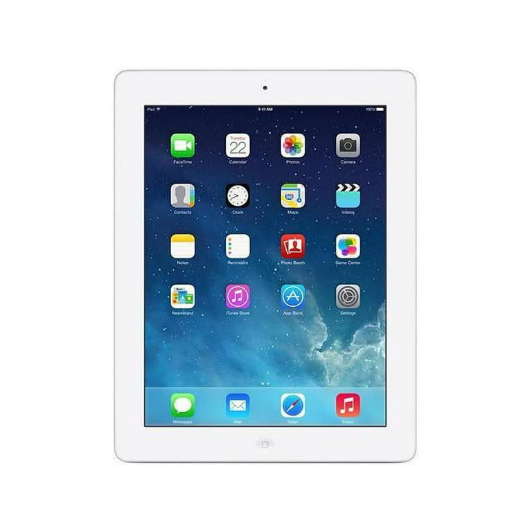 iPad 4世代 WiFi + Cellular 16GB Apple iPad 4th Gen 16GB, Cellular, Black, Refurbished, 9.7 Retina