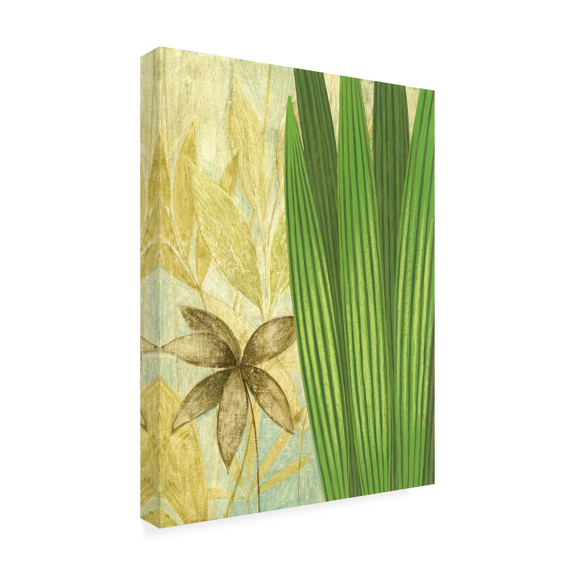 Trademark Fine Art 'Tall Narrow Palm' Canvas Art by Pablo Esteban