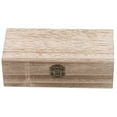 thumbnail image 2 of Soumake Jewelry Box Decorative Retro Wood Solid Color Trinket Case for Table, 2 of 8
