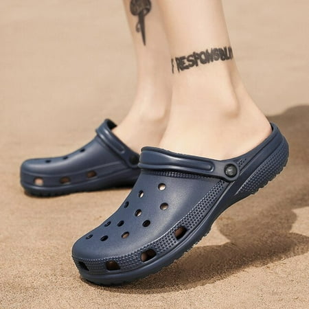 

Men s Air Cushion Sandals 2022 Garden Shoes High Quality Stretch Shock-absorbing Sandals Beach Shoes Outdoor Andalia Plataforma