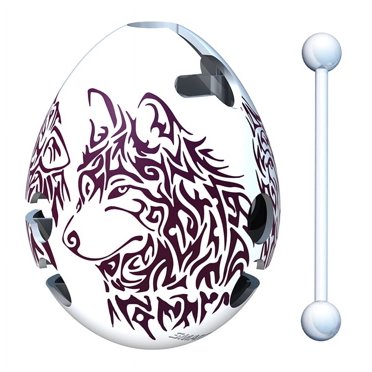 Smart Egg Labyrinth Puzzle - 2-Layer Green Dragon Brain Teaser Game For Kids & Adults